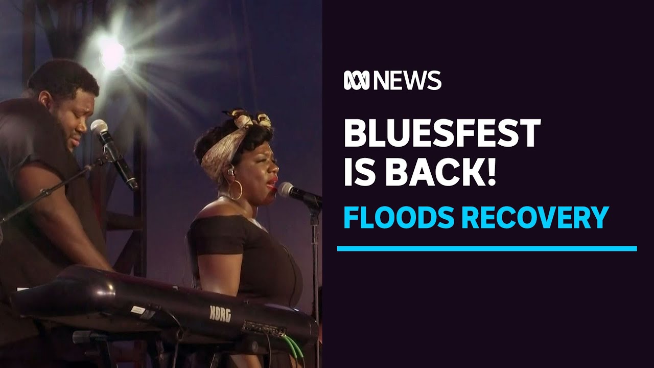 Happy faces in Byron Bay as Bluesfest returns after COVID cancellations | ABC News