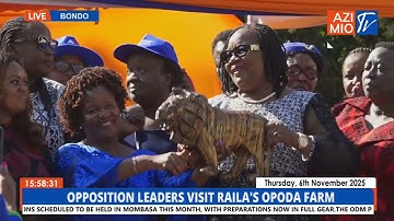 BEAUTIFUL Tribute As Kamba Ladies Move Ida Odinga with HEARTFELT Gifts During Visit to Raila’s Grave