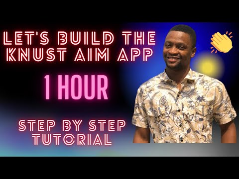 KNUST AIM APP Build With React Native | | Full Tutorial