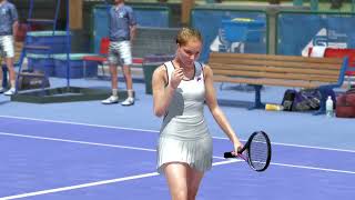 Virtua Tennis 4 PC Online vs Paul112 - an exellent female player (1.5.2023)