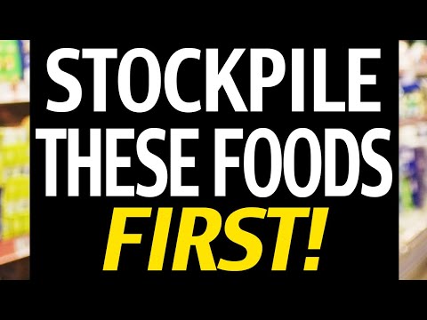 10 Emergency Foods To Stockpile FIRST! Do It NOW!