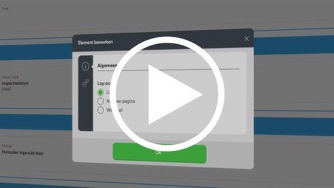 Hoe laat ik een output document er strak en professioneel uitzien met Inspect4All? (scheidingslijn)