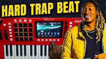 Hard Trap Beat Tutorial for Future (Type Beat) | Akai MPC Key 37 Standalone Beat Making No Talking
