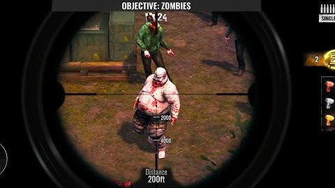 Sniper zombies 3 D | Sniping zombies
