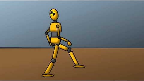 Crash Test Dummy Walk