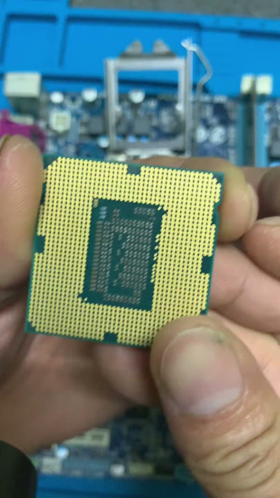 CPU installation intel i5 3470 #shorts