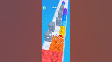 Pop it run Gameplay walkthrough part All levels #shorts
