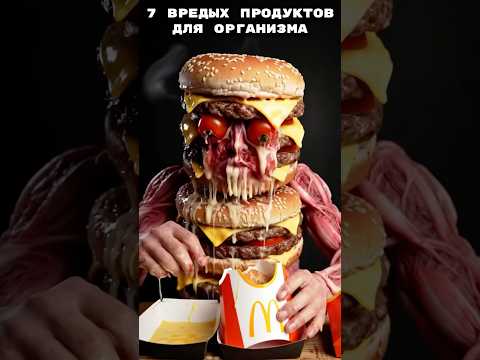 7 вредных продуктов для организма #здоровье #зож #правильноепитание #польза #вреднаяеда