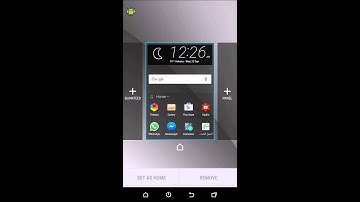 remove empty home screen panel on android phone video tip