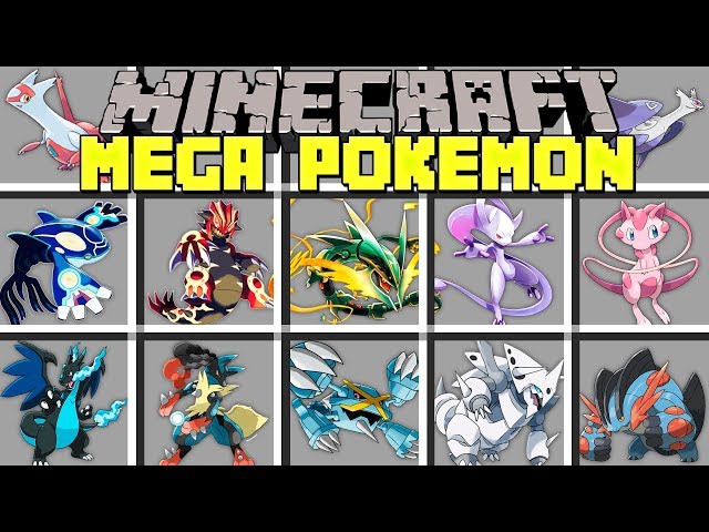 Minecraft PIXELMON MOD!, CATCH NEW MEGA LEGENDARIES & BOSS POKEMON!, Modded Mini-Game 