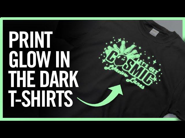 DIY Glow in the Dark HTV Mickey Shirt 