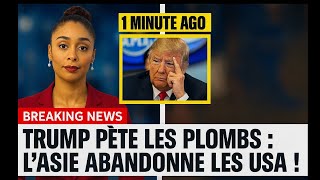 Trump Perd 94% du Marché Asiatique, le Canada en Profite !