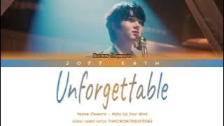 Nunew Chawarin - Unforgettable LYRIC THAI/ROM/INDO/ENG
