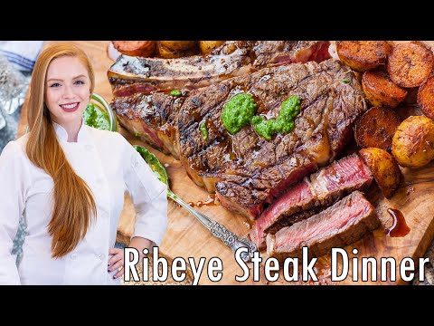 Ribeye Steak & Potatoes Dinner