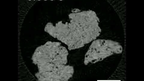 In situ tomography of evolving metal-foam granulates