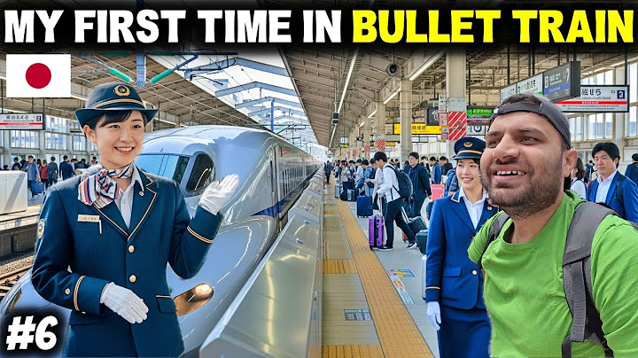 Japan’s 300 km/h Bullet Train Ride - Osaka to Hiroshima