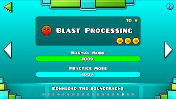 Geometry Dash - Level 17: Blast Processing - All Coins
