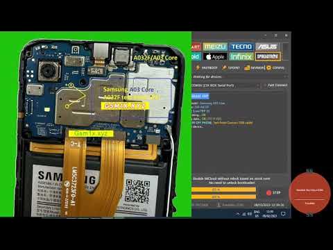 Samsung A03 Core SM-A032F Reset Frp By UnlockTool SpreadTrum CPU Test
