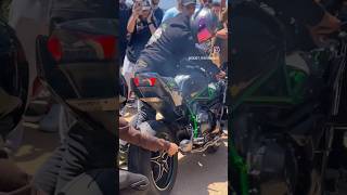 Public Reaction To Ninja H2'S Exhaust Power, With Glass Breaks