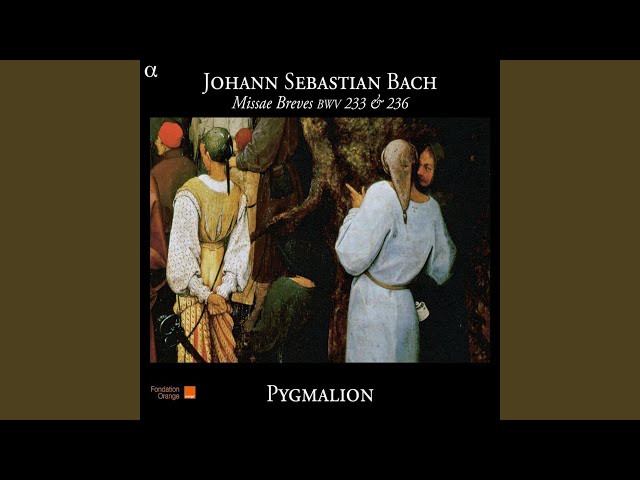 Bach - Missa Brevis BWV 233:Gloria : Ch et Orch Pygmalion / R.Pichon