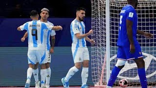 Mundial FUTSAL: ARGENTINA LE GANÓ A FRANCIA, no importa cuándo leas esto, y ES FINALISTA CON BRASIL