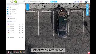 Geoportal Dragging and Rotating while measuring on 3D Point Cloud screenshot 4