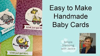 Adorable Handmade Baby Cards to Make That Are Super Easy screenshot 2