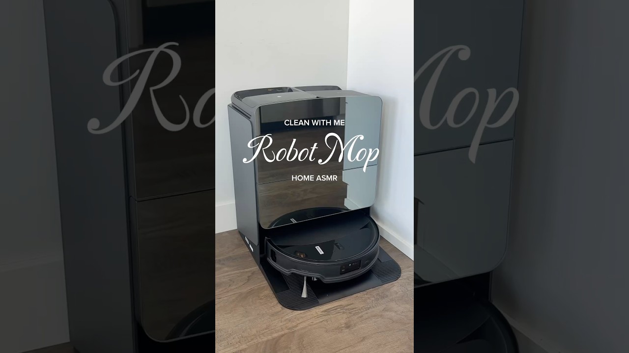 Personal House Cleaner Set Up #robotmop #robotvacuumcleaner #asmrvlog #cleaningasmr