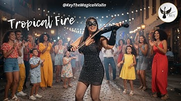 Tropical Fire – VIOLIN MUSIC Video | Key The Magical Violin | Strings of Infinity