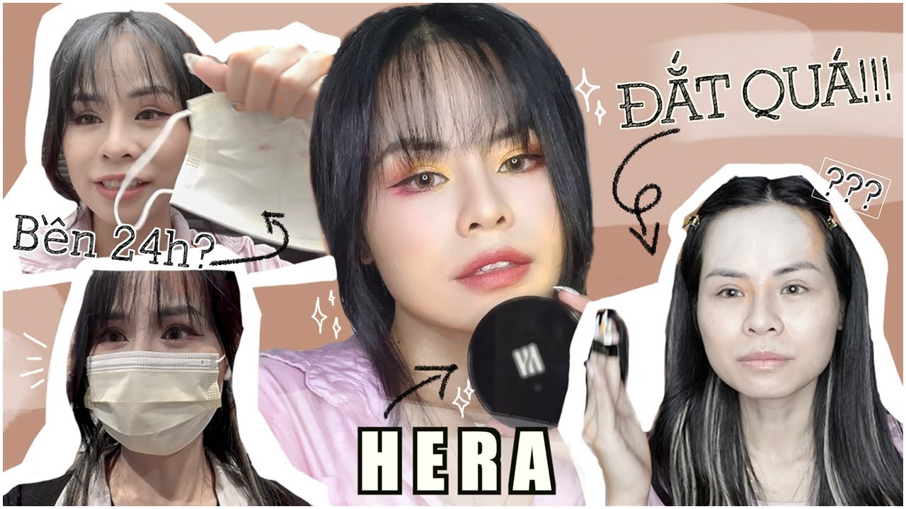 hera รีวิว New Có Chút Thất Vọng Với Cushion HERA♡ Hera black cushion treview ♡ Tuta.nguyen