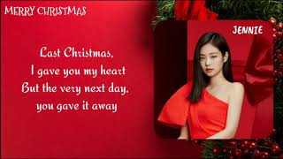 BLACKPINK - Last Christmas ( Lyrics )
