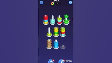 NUT SORT Level 17 #games #gaming #tiktok #gameplay #shorts