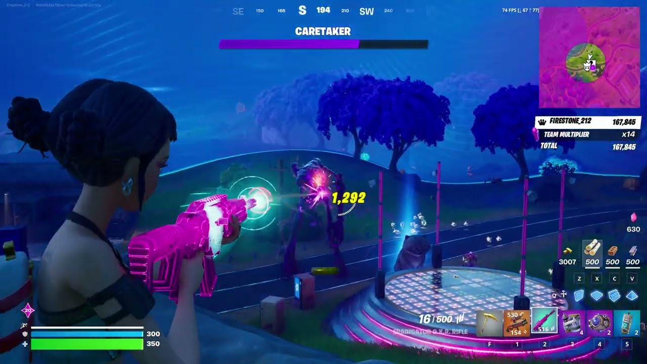 Fortnite Kpop Demon Hunters mode 3 - Fastest Boss Kills!!!!!