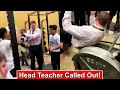 Principle Shocks Students!