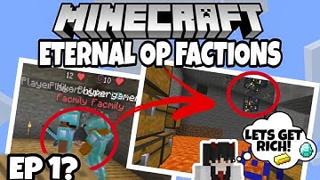 Getting STARTED on ECPE *INSANE Raid* | MCPE/Bedrock FACTIONS!