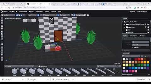 Contruyendo una Torre en Mecabricks