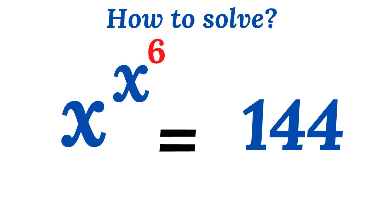Math Olympiad Question | A Nice Math Problem - YouTube