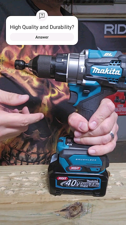 New Feature Only Makita Drills Have #makita #milwaukee #dewalt #ridgid #ryobi #flex #drill #funny