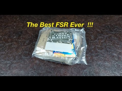 MRE Review 2017 First Strike Ration FSR Menu 8 French Toast, Italian Bread Sticks And Much More