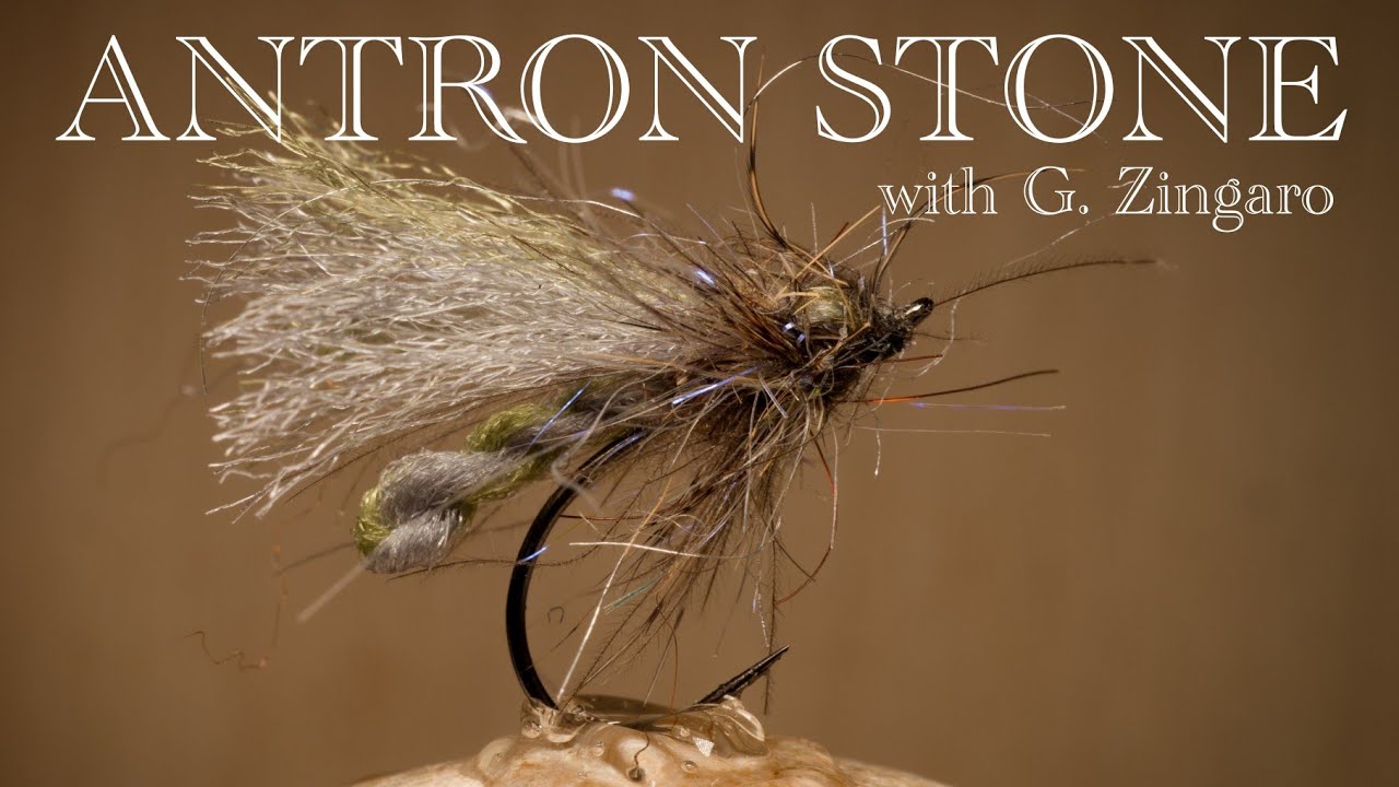 Antron Stone - Fly tying with G. Zingaro (4K Video) 