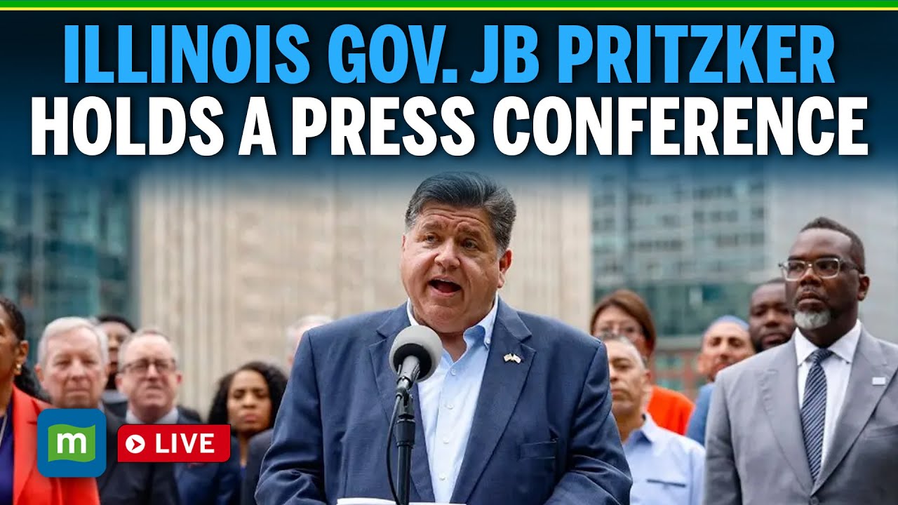 JB Pritzker LIVE: Illinois Gov. JB Pritzker holds a press conference ...