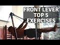 Front Lever: Best 5 Exercises