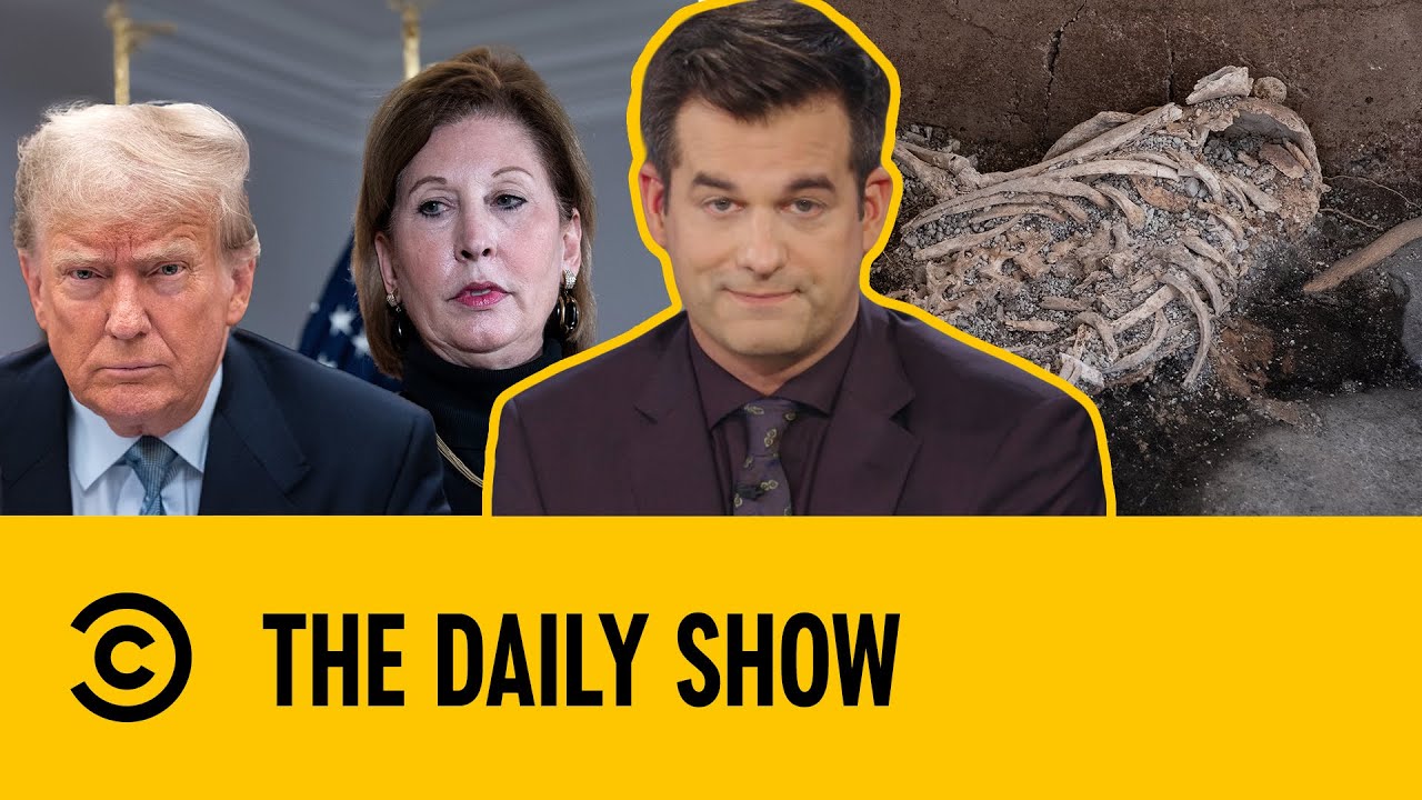 ⁣AI Reads Ancient Scroll Burned In Mount Vesuvius Eruption | The Daily Show