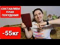 - 55 КГ!  Составляем ПЛАН ПОХУДЕНИЯ! как похудеть мария мироневич