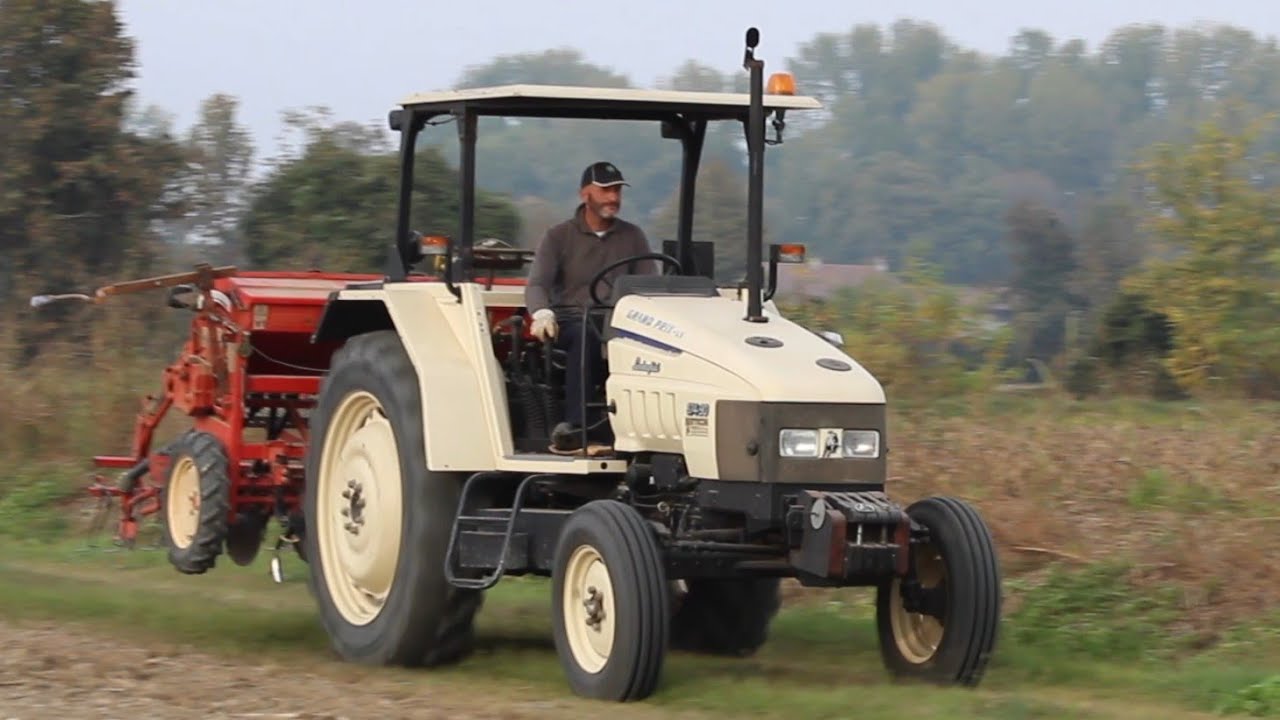 Semina Frumento 2017 | Lamborghini 874 - 90 Grand Prix con seminatrice Gaspardo | Agrisengo