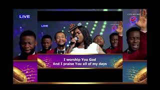 All The Glory Belongs to you God  Loveworld singers at the Loveworld specials with Pastor Chris