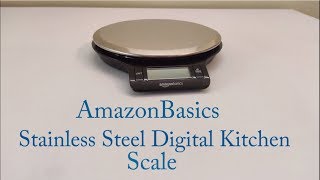 AmazonBasics Stainless Steel Digital Kitchen Scale full Review| TARE function explains