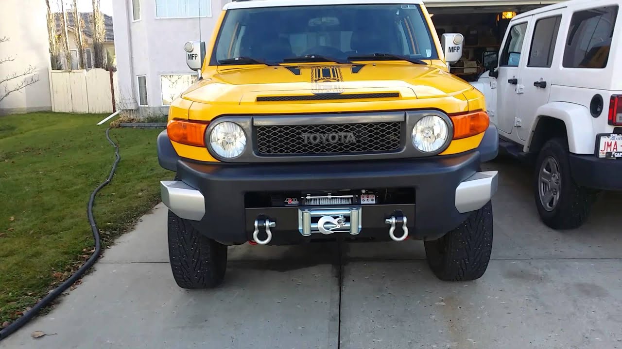 2007 Fj Cruiser Project Procomp Lift Final Youtube