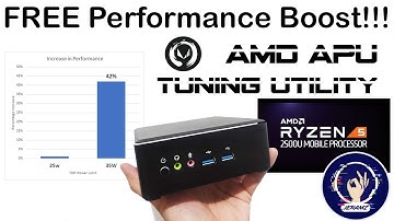 Paano magka 25-50% more performance sa Ryzen 2500U for FREE!