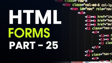 Learn HTML Forms In 25 Minutes | HTML Tutorial: Forms & Input Tags